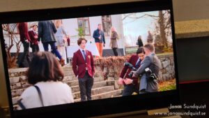 Jonas Sundquist Actor - Photo - Photographer - Lines/Repliker - On-Set - Young Royals - November 2020